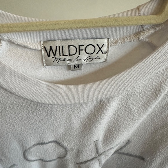 Wildfox "Foxy" Long Sleeve Top / Sweater M - Picture 3 of 3
